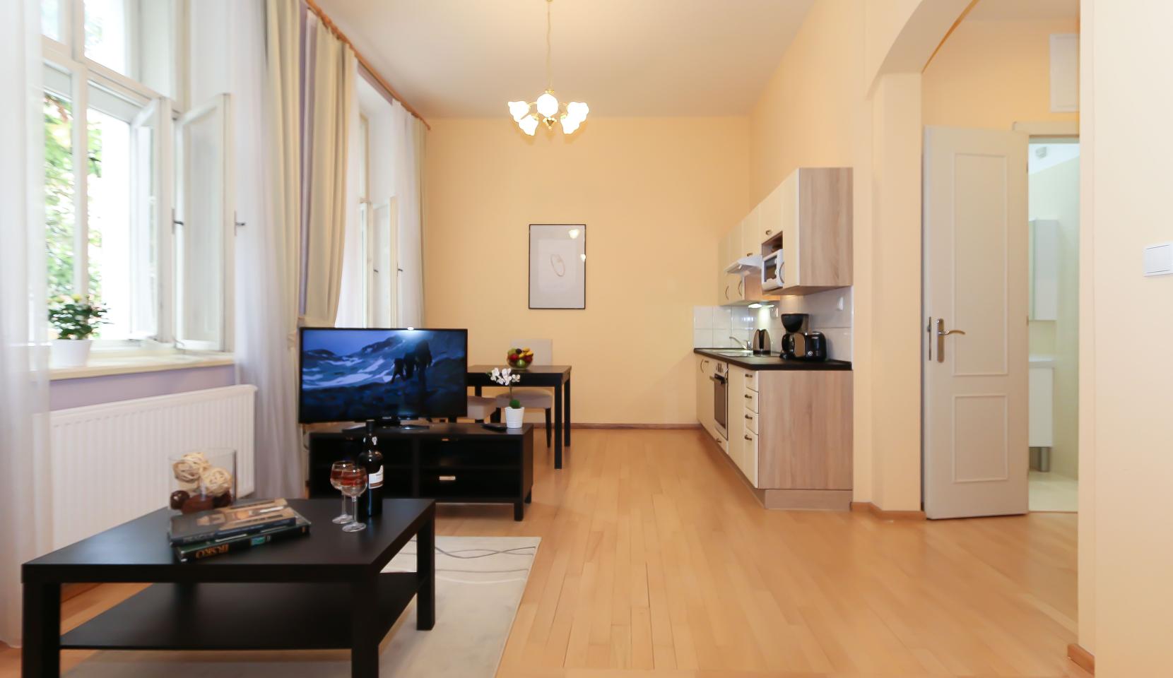 1 double bedroom apartment Prague Classic Rental